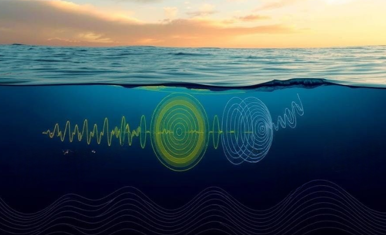 How does sound cheat physics and speed up as you dive deeper?